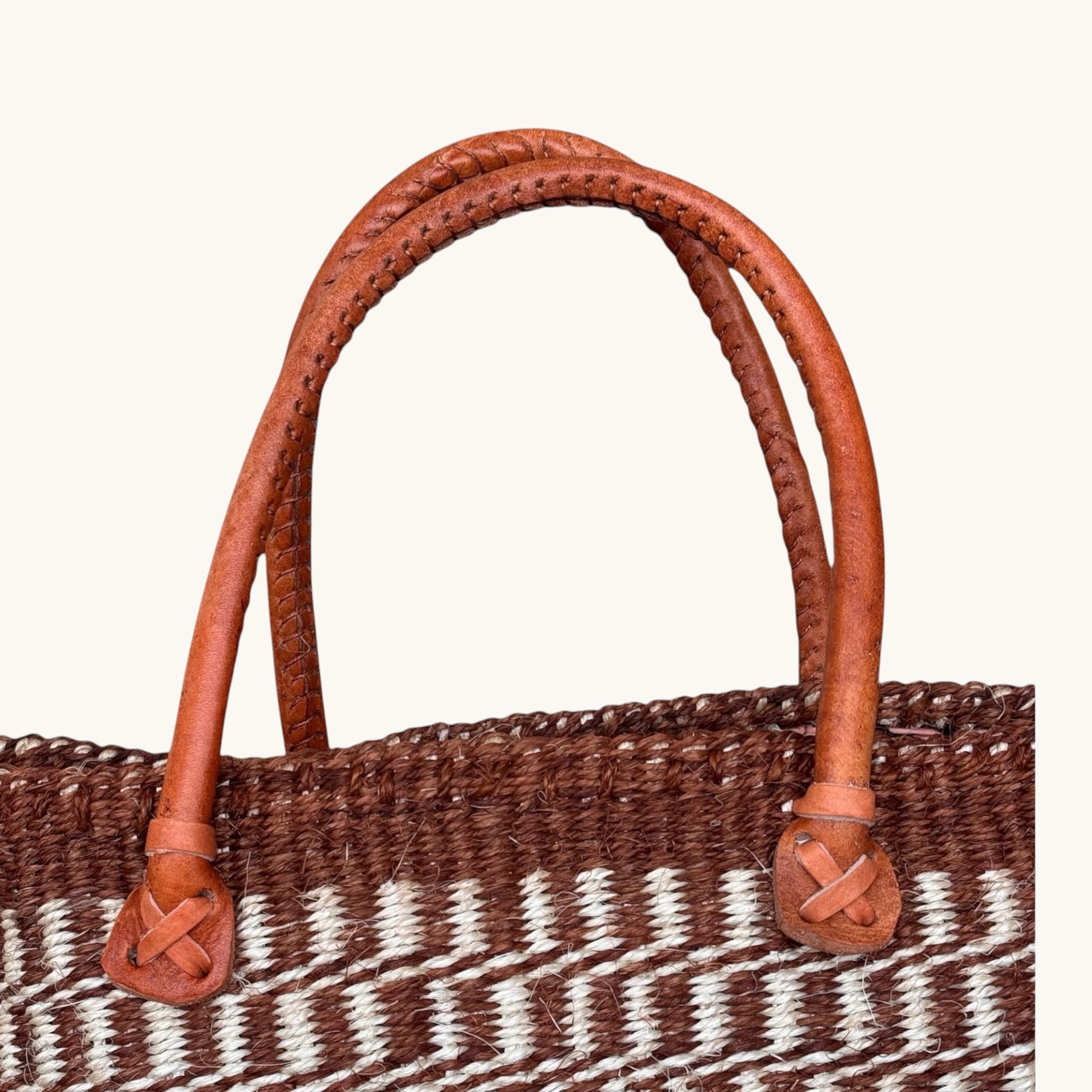 Jioni Handwoven Sisal Basket