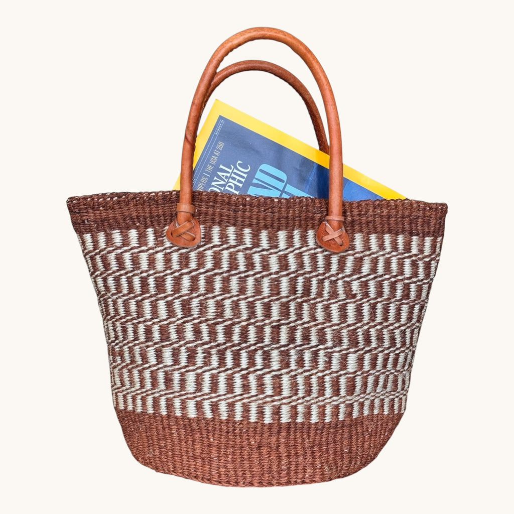 Jioni Handwoven Sisal Basket