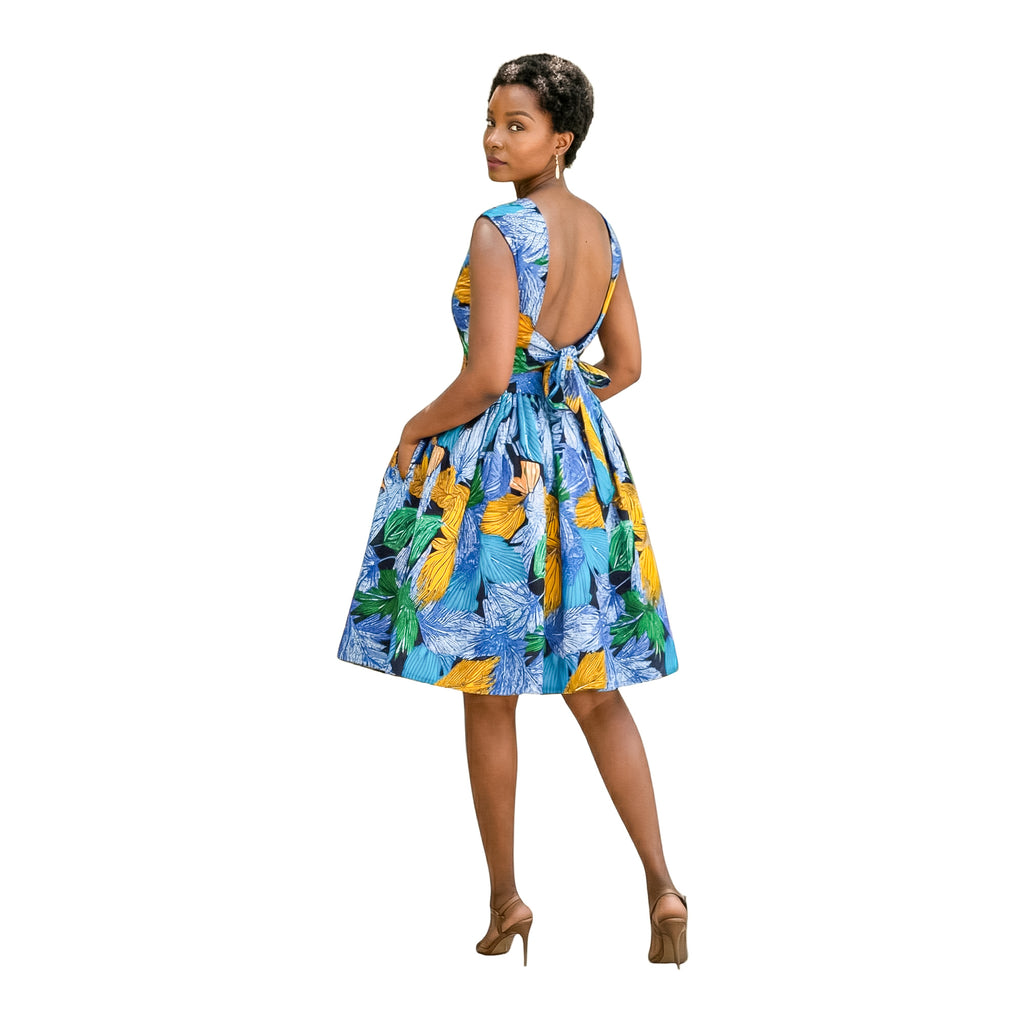 Samawati Ankara Dress