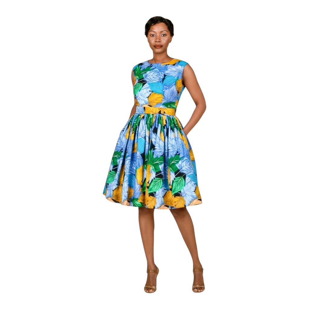 Samawati Ankara Dress