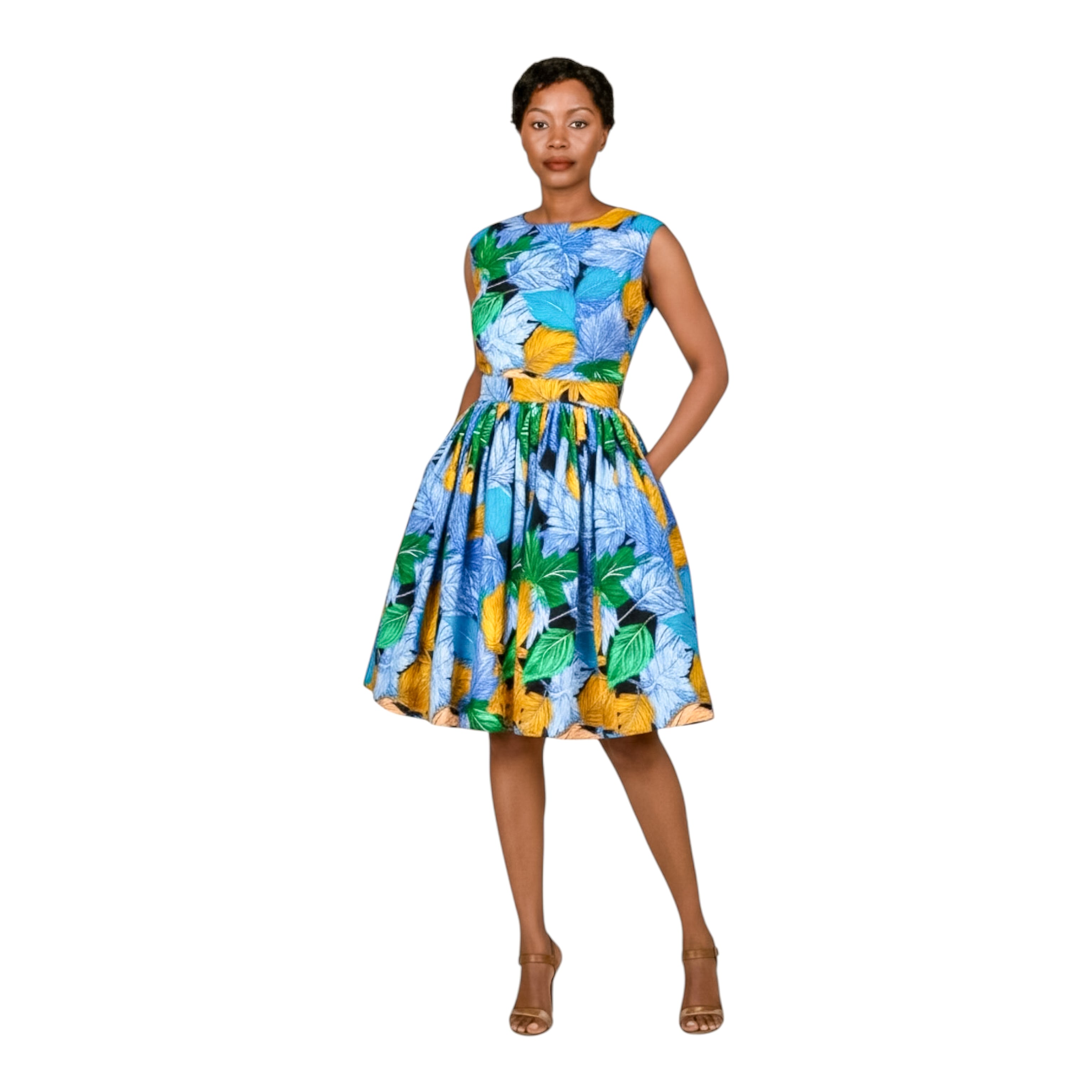Samawati Ankara Dress