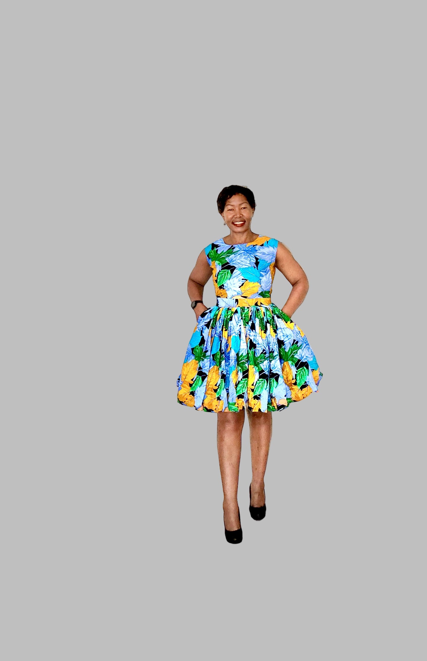 Samawati Ankara Dress