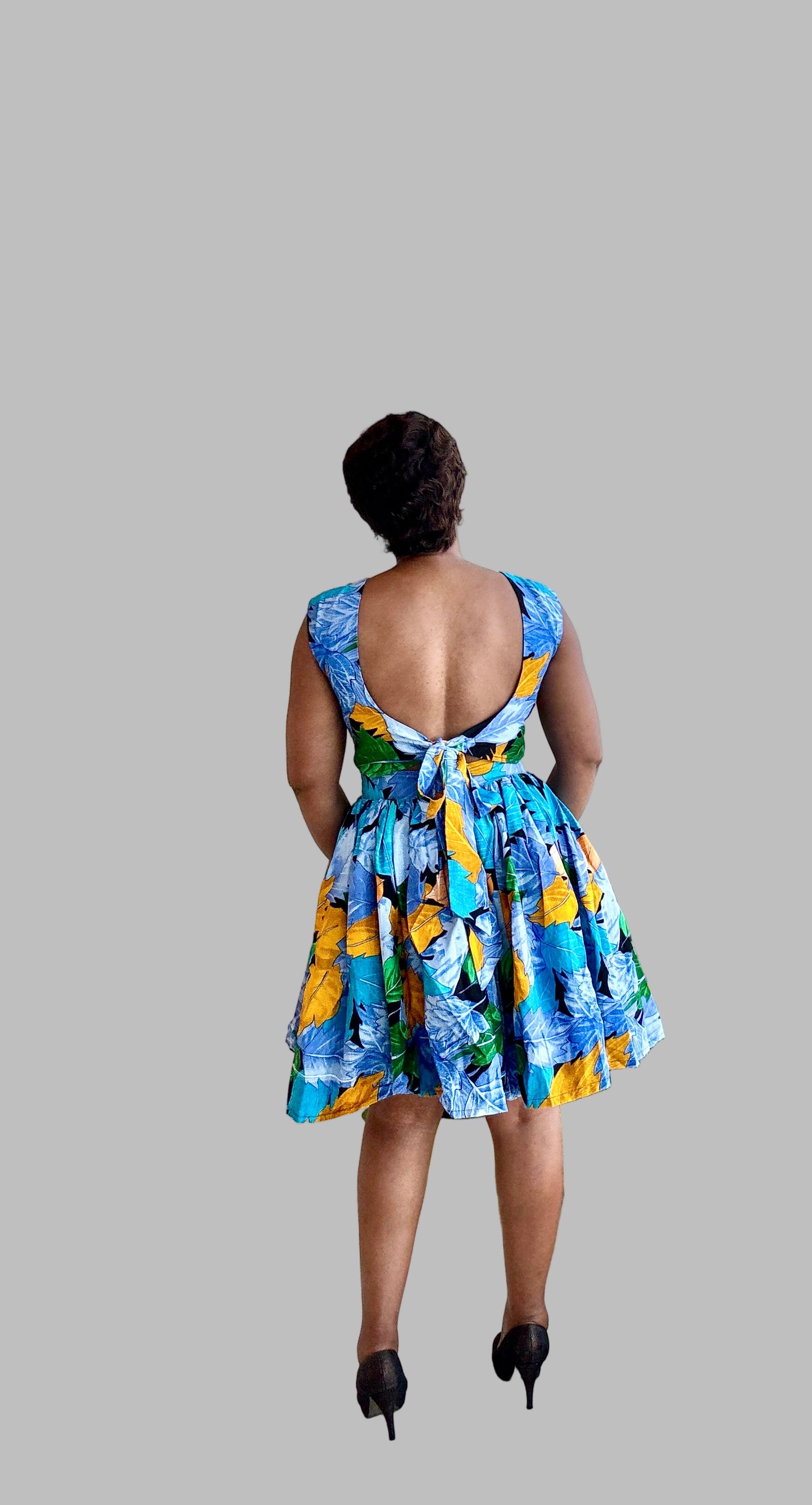 Samawati Ankara Dress