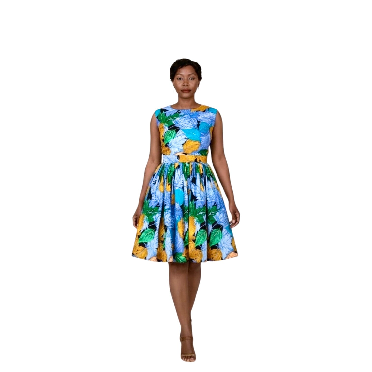Samawati Ankara Dress