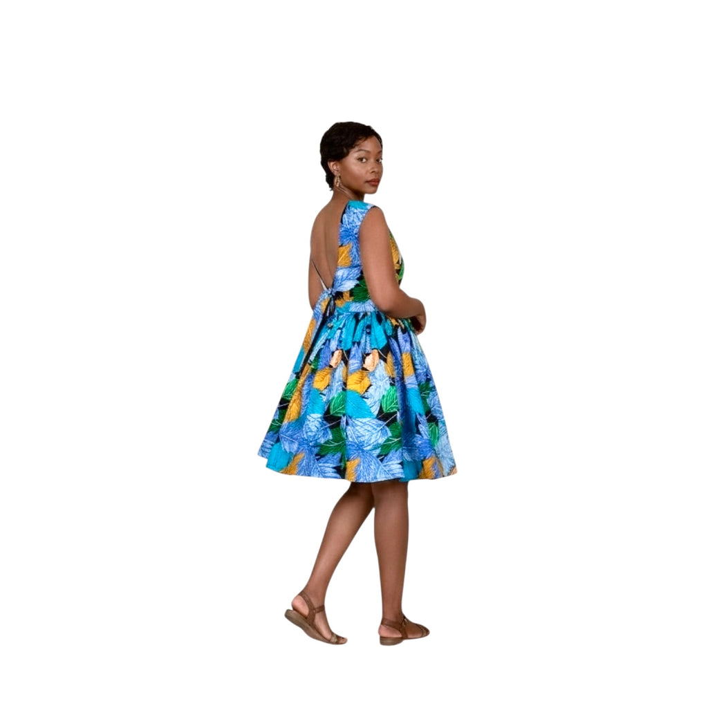 Samawati Ankara Dress