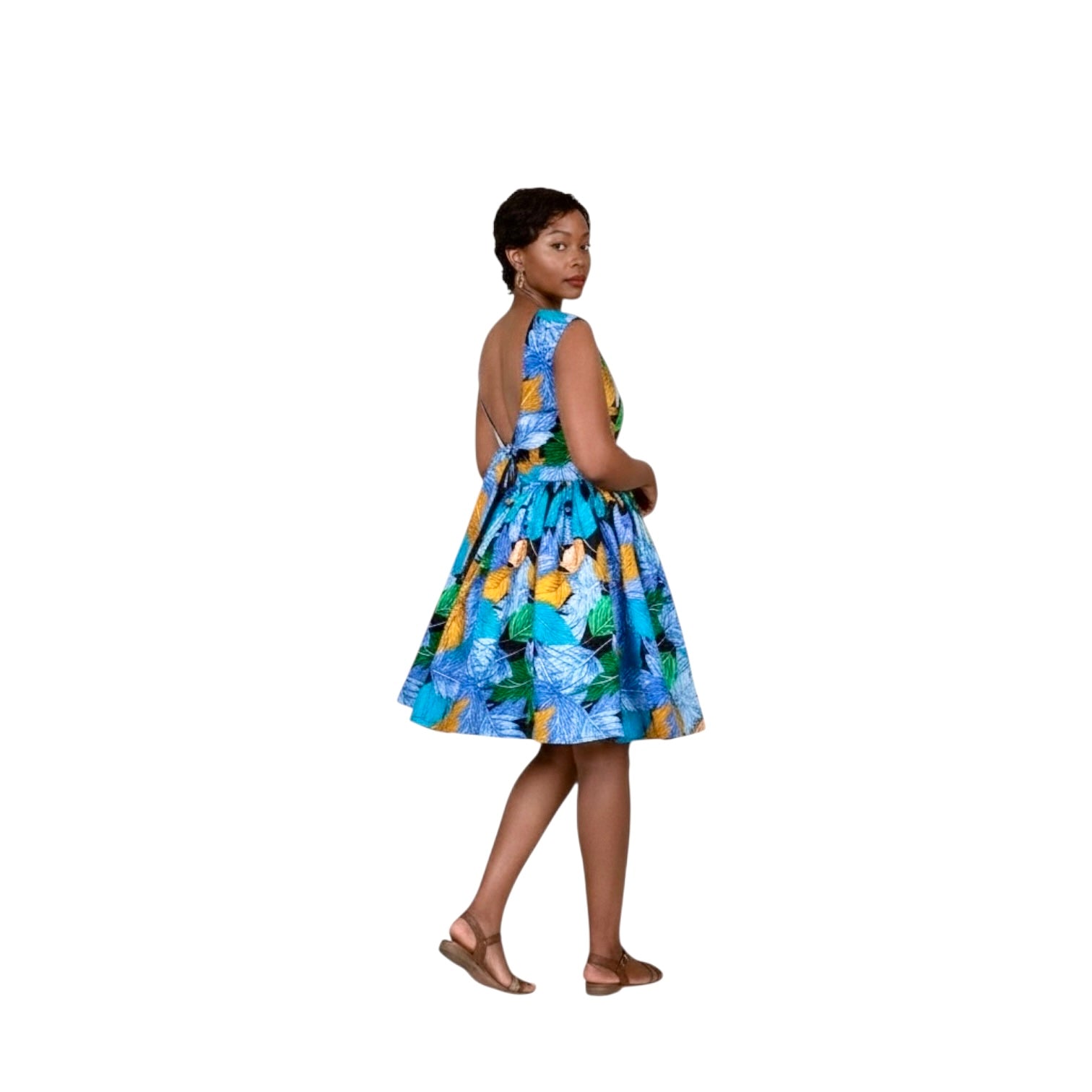 Samawati Ankara Dress