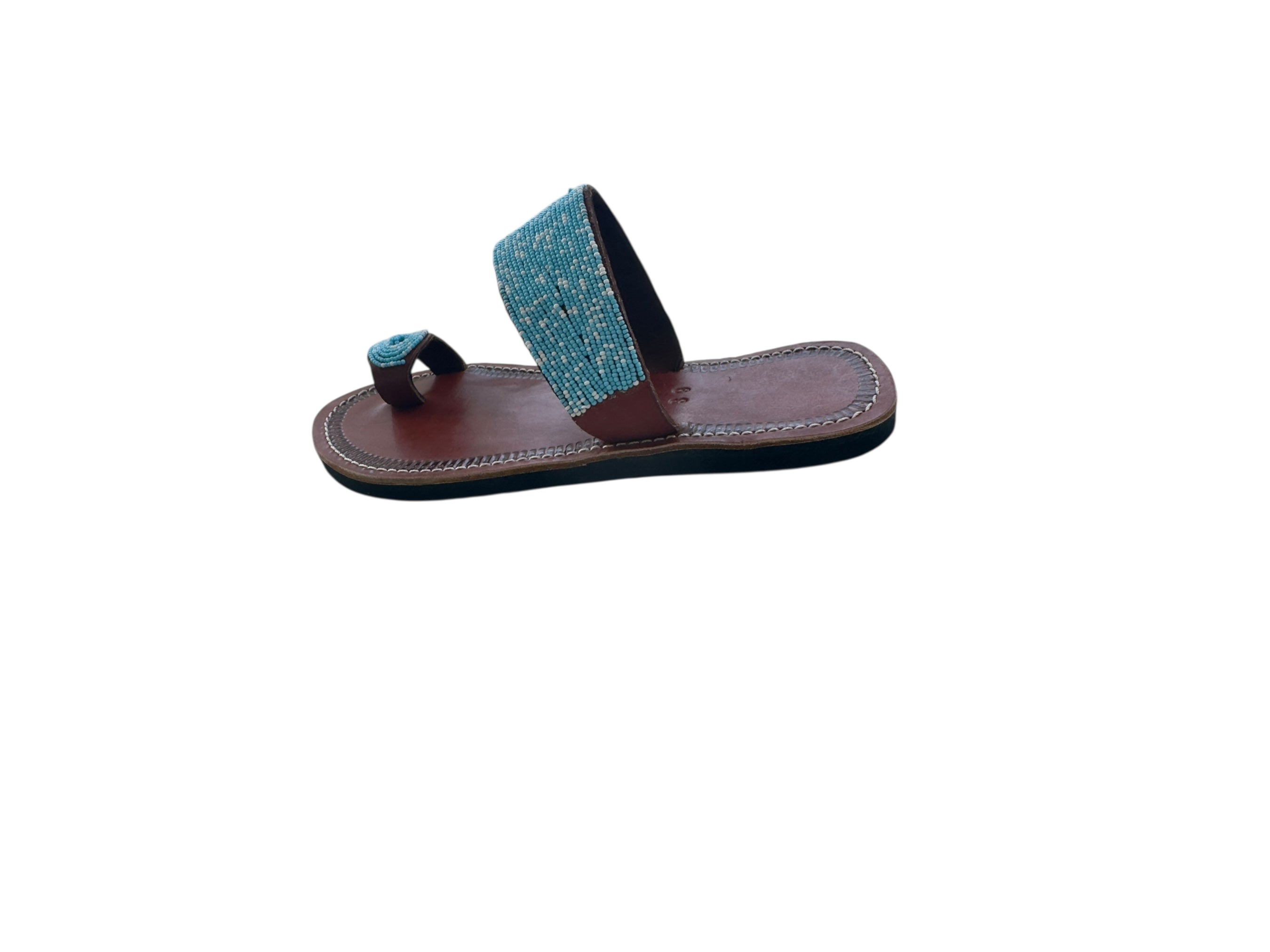 Bahari Maasai Beaded Sandals for Women | Handcrafted African Beaded Flats