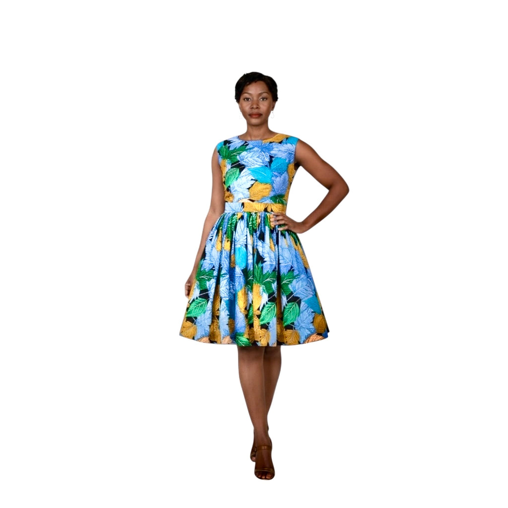 Samawati Ankara Dress