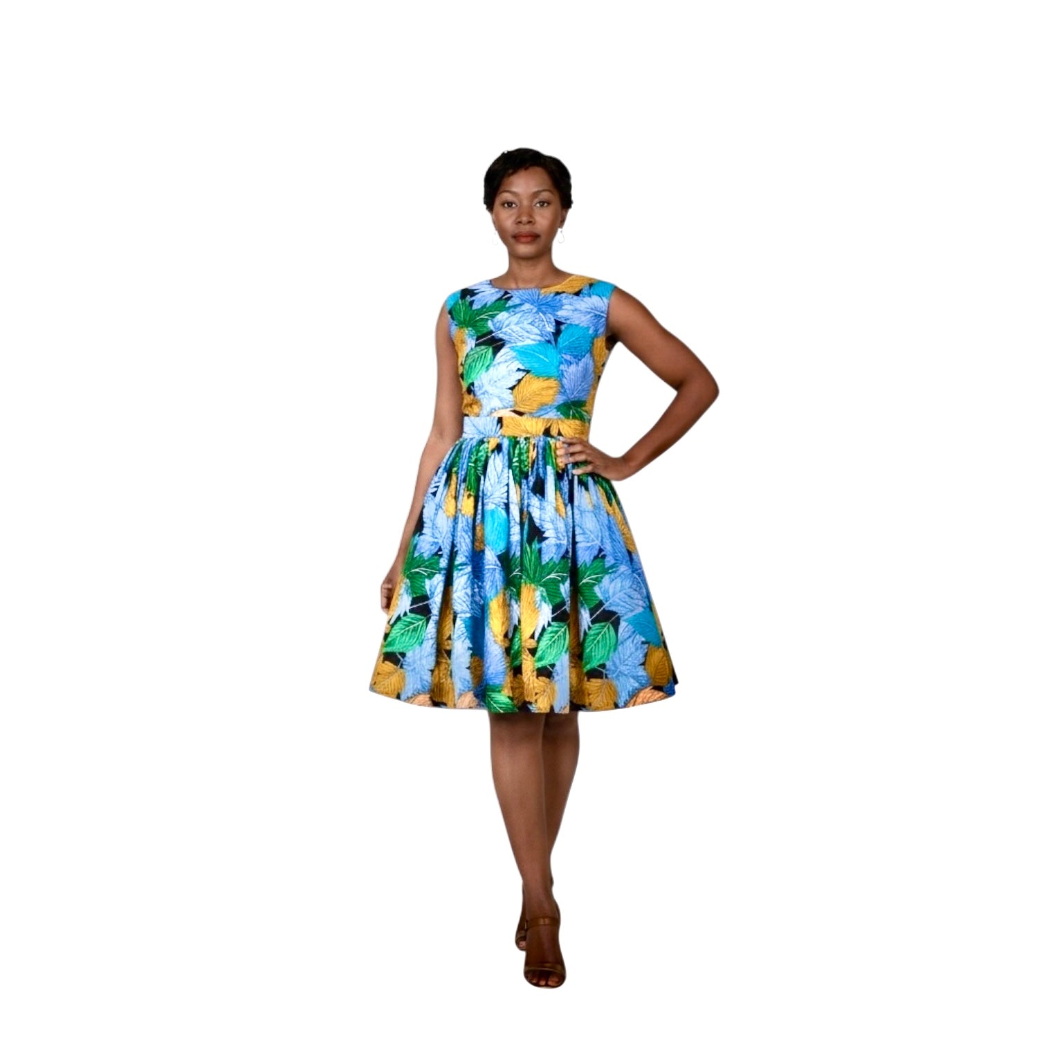 Samawati Ankara Dress