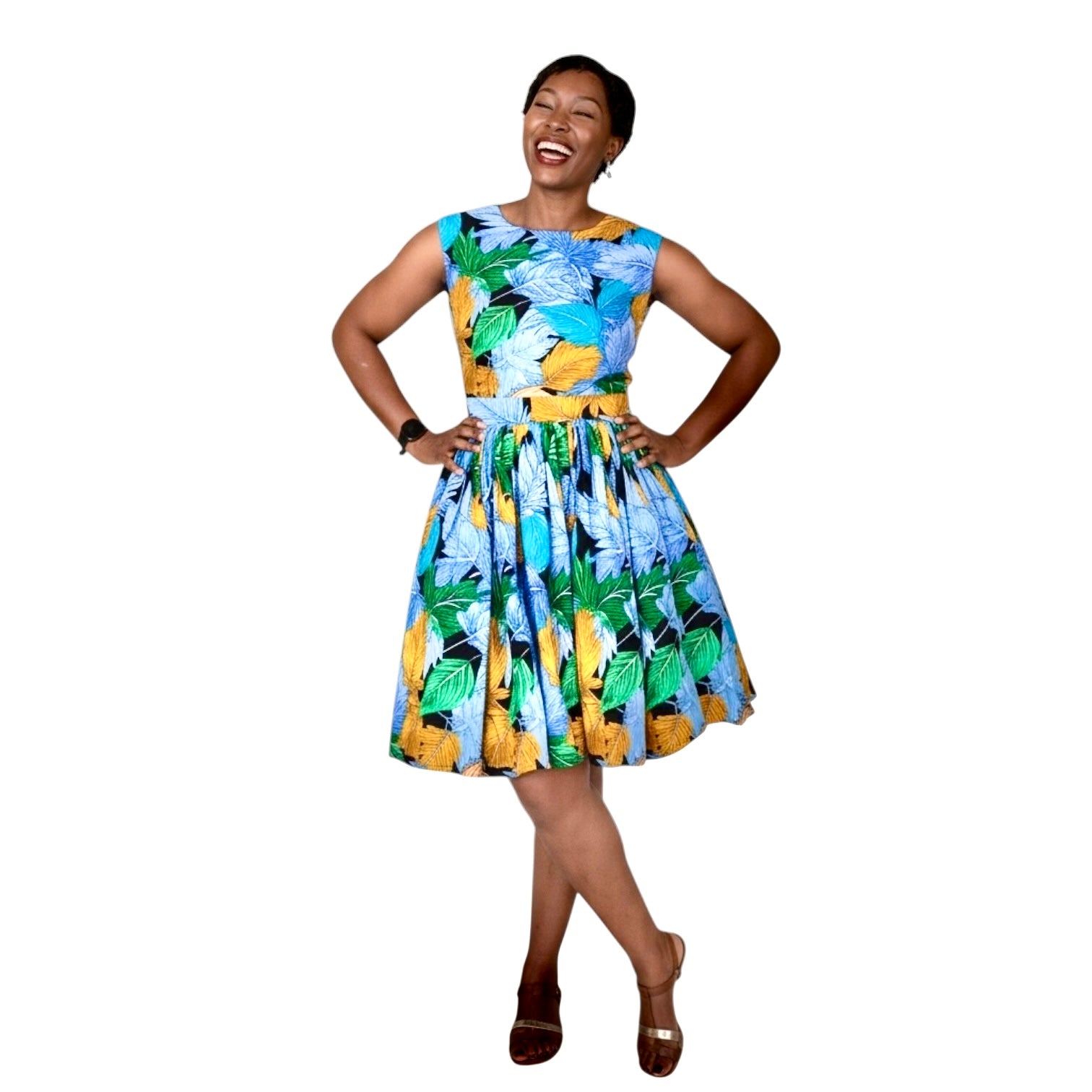 Samawati Ankara Dress