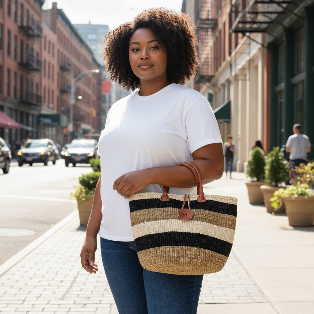 Nomad Sisal Everyday Tote | Handmade Kenyan Basket