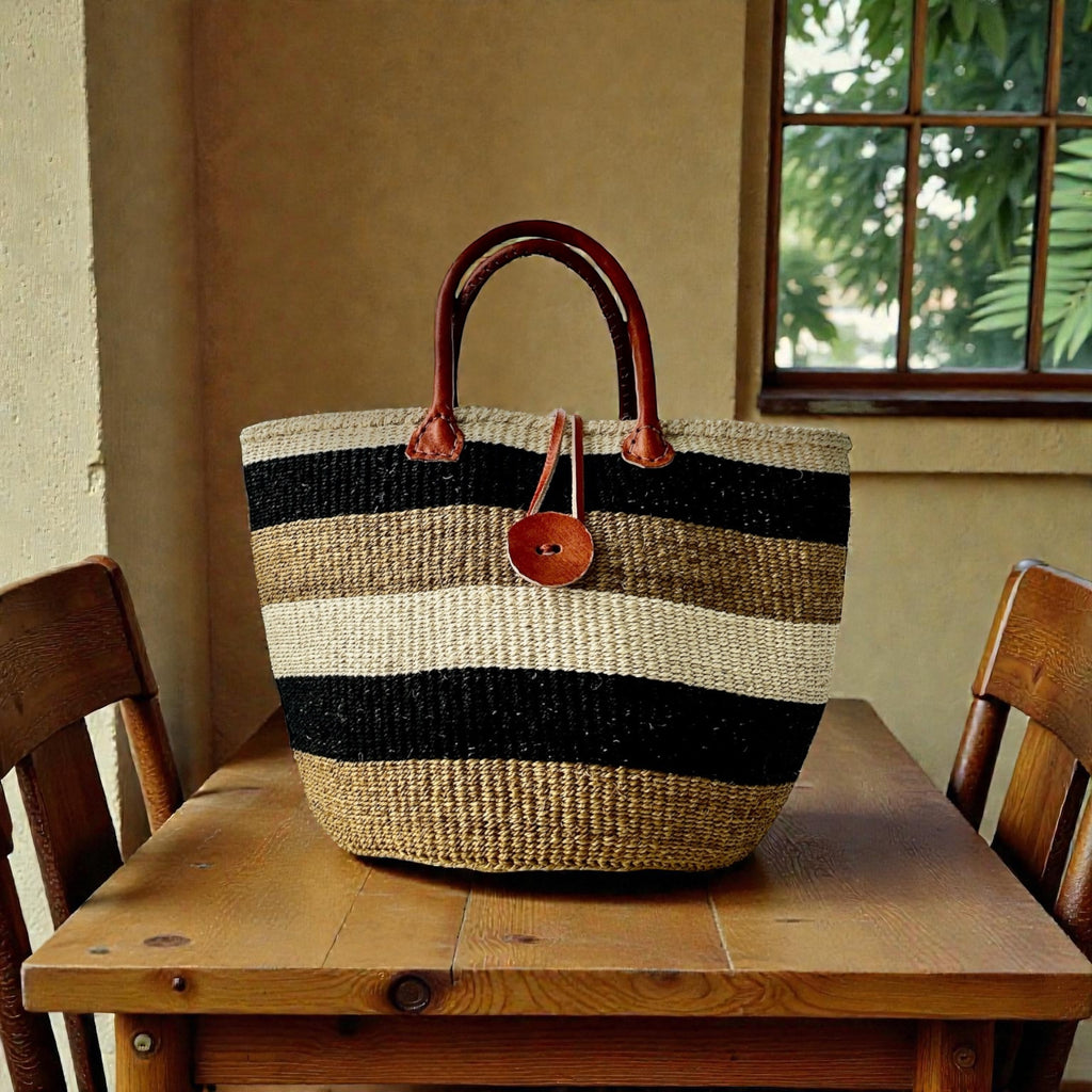 Nomad Sisal Everyday Tote | Handmade Kenyan Basket