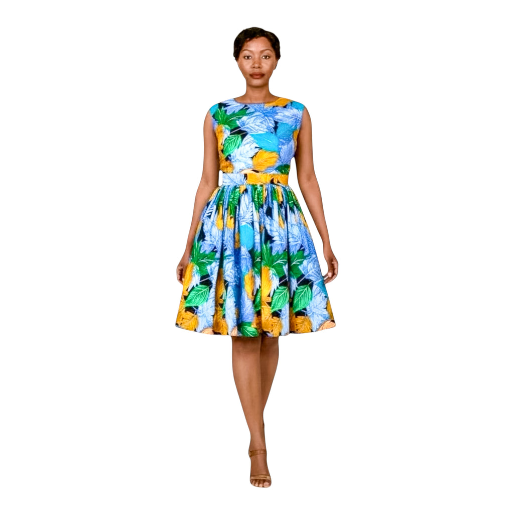 Samawati Ankara Dress