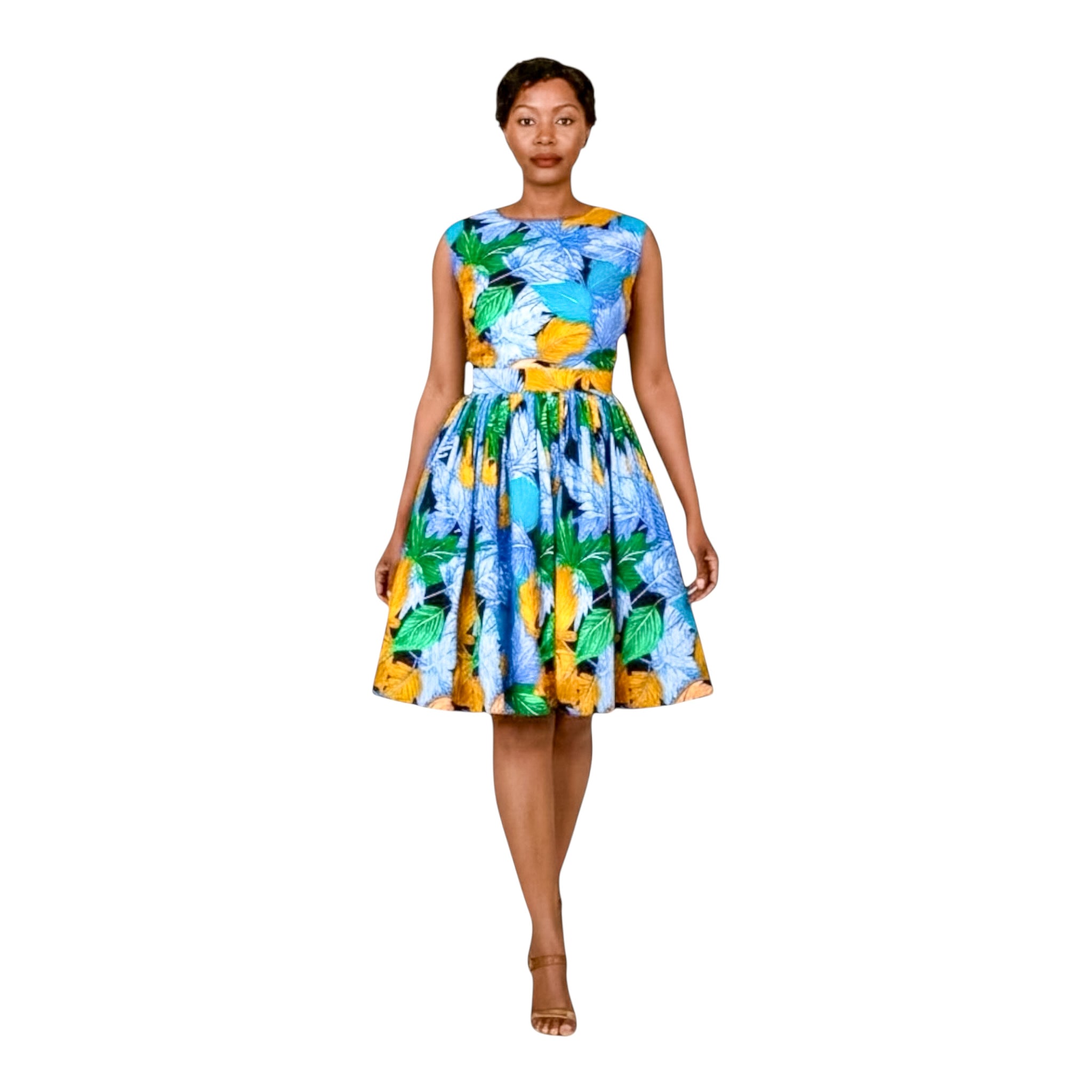 Samawati Ankara Dress