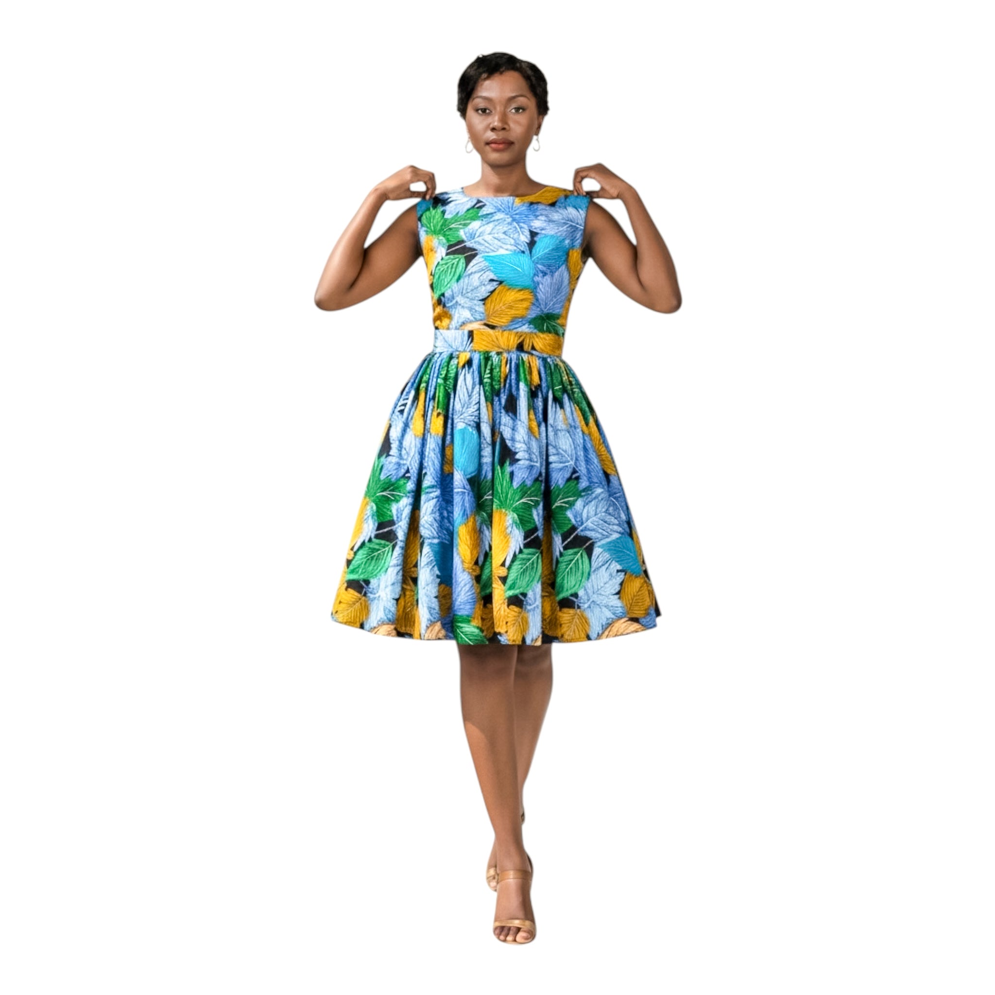 Samawati Ankara Dress