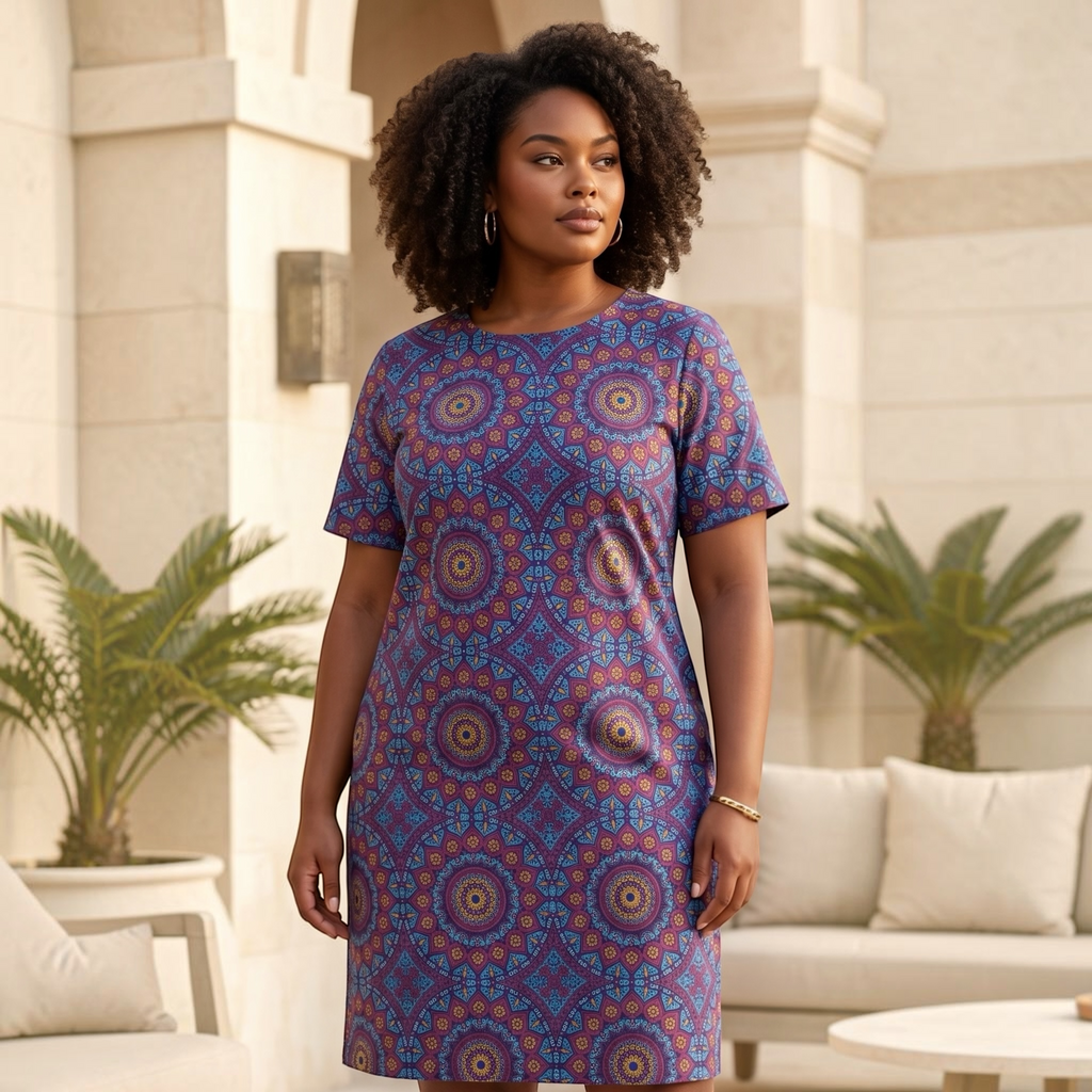 The Zinhle Shweshwe Dress